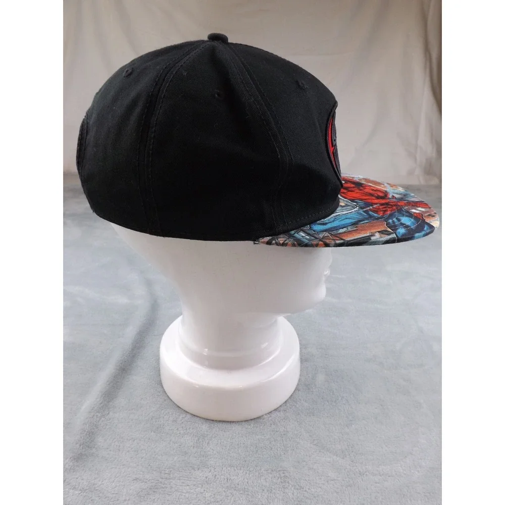 Spiderman Marvel Cap/Hat Graphic‎ Multicolor Snapback One Size Fits Most Spider